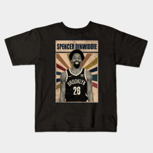 Brooklyn Nets Spencer Dinwiddie Kids T-Shirt